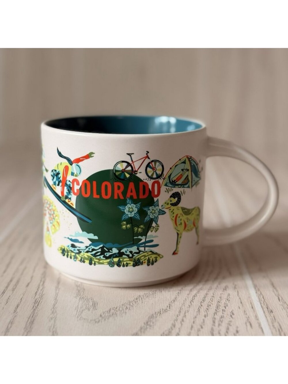 Starbucks Discovery Series State Collection Mug Colorado Been There Limited Gift